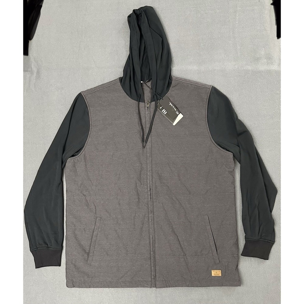 Travis Mathew Jacket Performance Scavenger Heater Tech Hoodie Navy Men's 2XL New